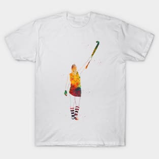 Field Hockey Player Girl T-Shirt